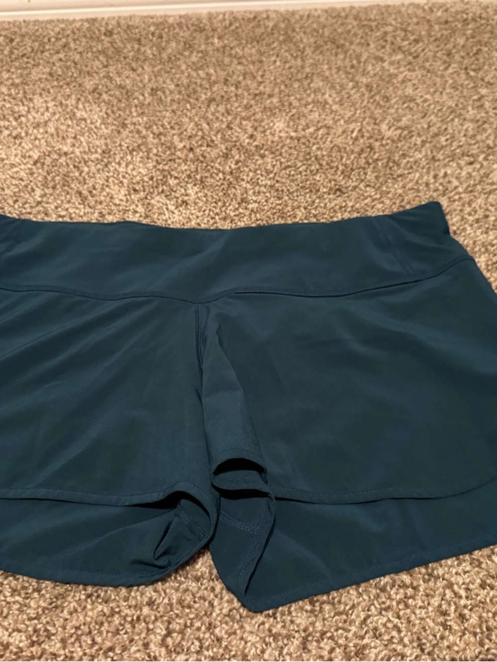Smartwool Teal Women's Lined Athletic Shorts